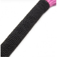 Флоггер DS Fetish Rope flogger black/pink