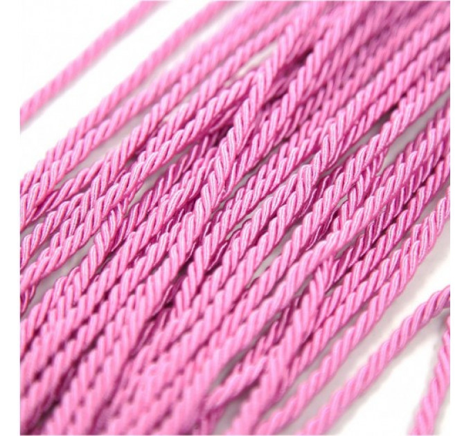 Флоггер DS Fetish Rope flogger black/pink