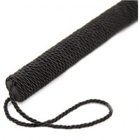 Флоггер DS Fetish Rope flogger black/pink