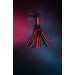 Флоггер модель Flog3-35хвостов RED/Black (Кожа) N