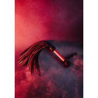 Флоггер модель Flog3-35хвостов RED/Black (Кожа) N