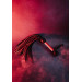 Флоггер модель Flog3-35хвостов RED/Black (Кожа) N
