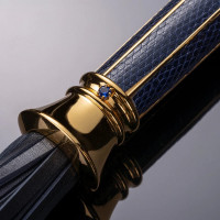 Флогер з італійської шкіри UPKO Black Label Collection, ручна робота