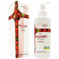 Гель масажний Love Stim ORGASMIC TOUCH STAWBERRY 150 мл