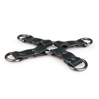 Крестовина , Zwarte Kunstleren Hogtie