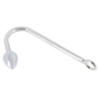 Крюк анальный металлический You2Toys Bondage Hook с кольцом для бондажа, серебристый