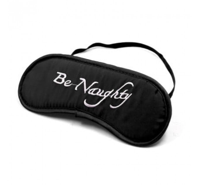 Маска на глаза Be Naughty, черная