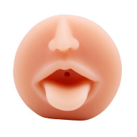 Мастурбатор рот із язичком Chisa T-Skin Sensual Lips із кібершкіри
