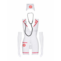 Медсестра сукня + рукавички emergency dress stetoskop obsessive SM