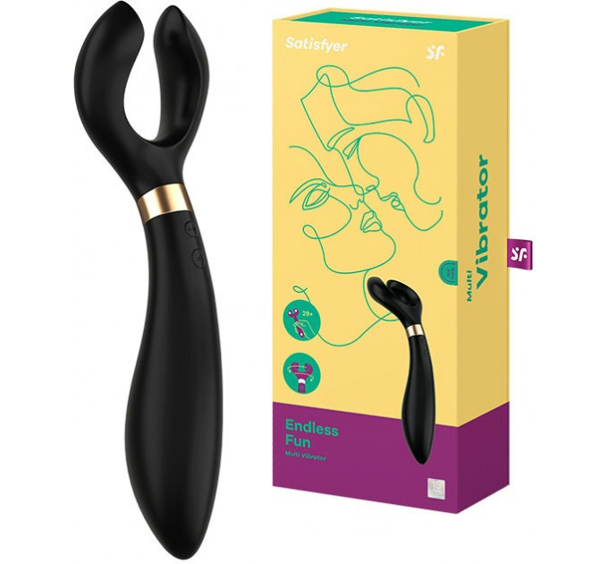 Многофункциональный вибратор Satisfyer Endless Fun, черный