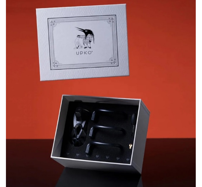 Мужской пояс верности UPKO “Caged Beast”Male Chastity Device Kit