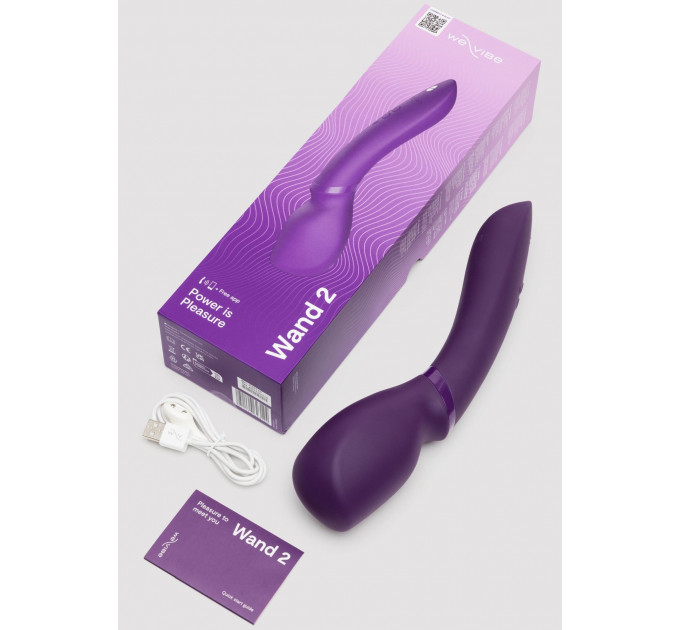 Смарт-Мікрофон вібромасажер We-Vibe Wand 2, фіолетовий