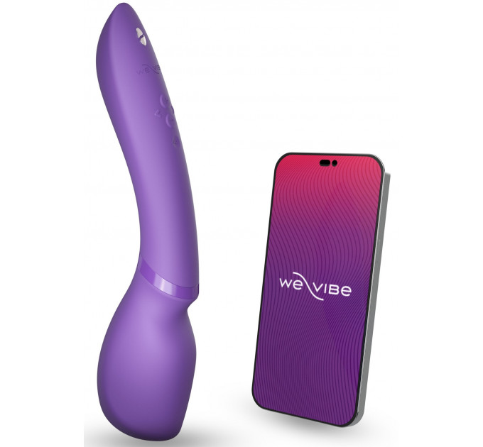 Смарт-Мікрофон вібромасажер We-Vibe Wand 2, фіолетовий