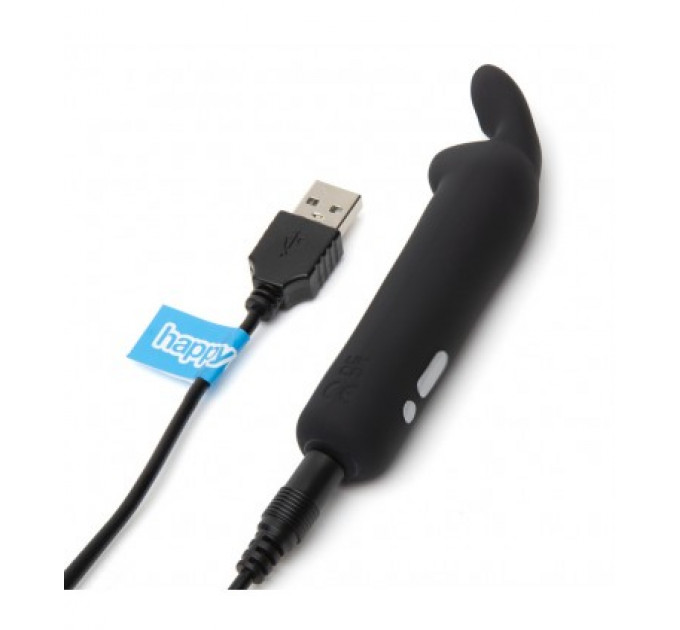 Мини вибратор Happy Rabbit Rechargeable Bullet BLACK