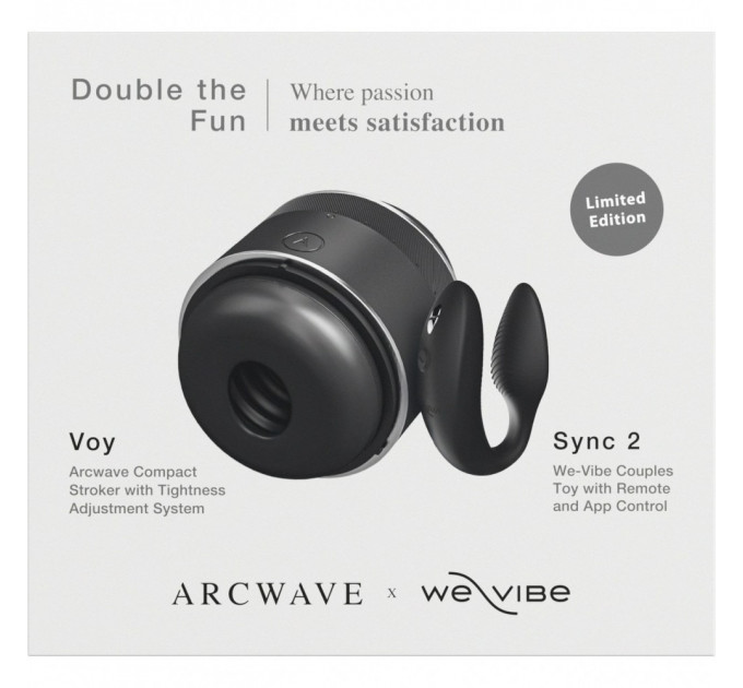 Набор для пары, Voy + Sync 2, Double the Fun Set