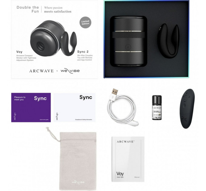 Набор для пары, Voy + Sync 2, Double the Fun Set