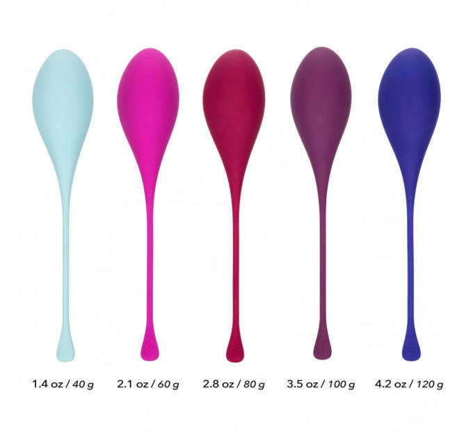 Набор вагинальных шариков California Exotics Kegel Training 5-Piece Set