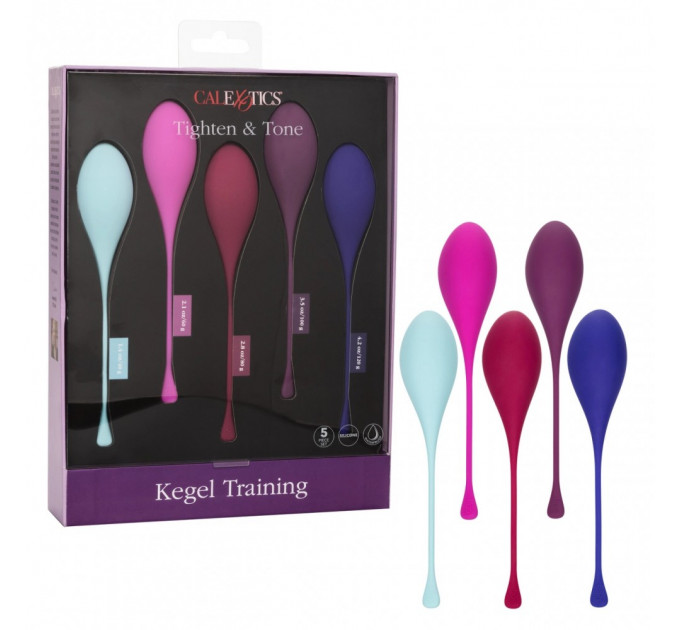 Набор вагинальных шариков California Exotics Kegel Training 5-Piece Set
