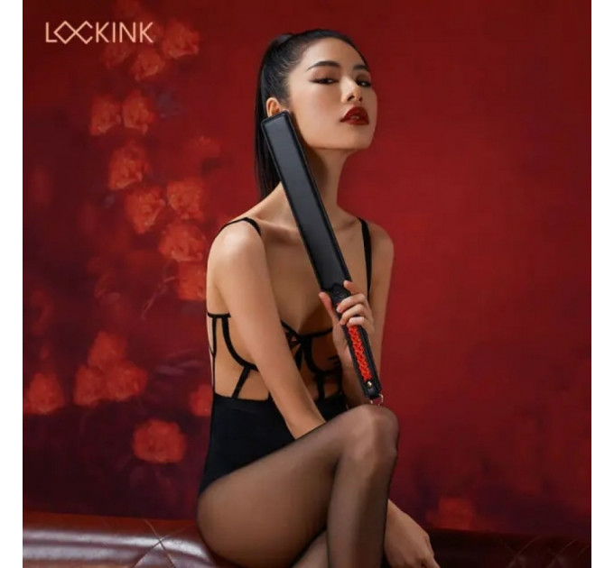 Паддл черно-красный плетение Lockink