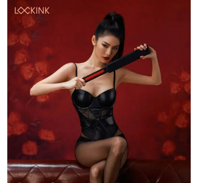 Паддл черно-красный плетение Lockink