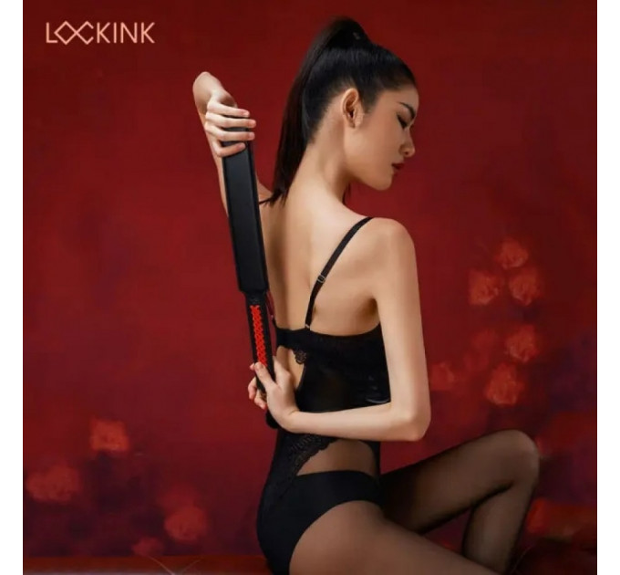 Паддл черно-красный плетение Lockink