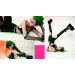 Перчатки в сетку со стразами One SIze Fishnet Arm Warmers Gloves от Leg Avenue Rhinestone, черные