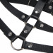 Портупея из искусственной кожи Star Night Leather Chest Harness Straps, черная