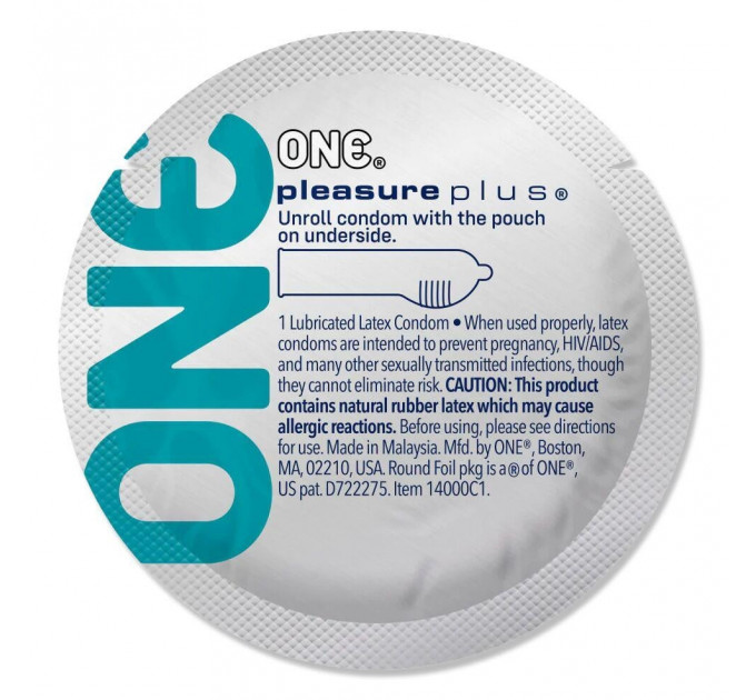 Презервативи One Pleasure plus, 5 штук