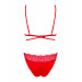 Сексуальный комплект Obsessive Diyosa set 2-pcs red XS/S
