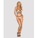Комплект Obsessive Nudelia top & panties L/XL