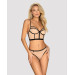 Комплект Obsessive Nudelia top & panties L/XL