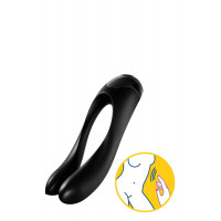 Універсальний міні вібратор Satisfyer Candy Cane чорний