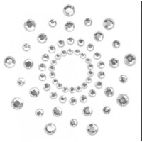 Прикраси - стрази на груди BIJOUX INDISCRETS MIMI SILVER