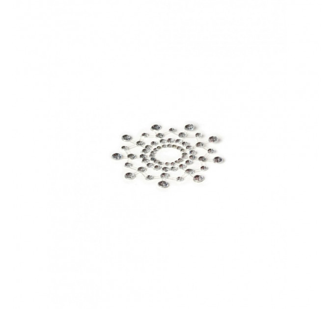 Украшения - стразы на грудь BIJOUX INDISCRETS MIMI SILVER