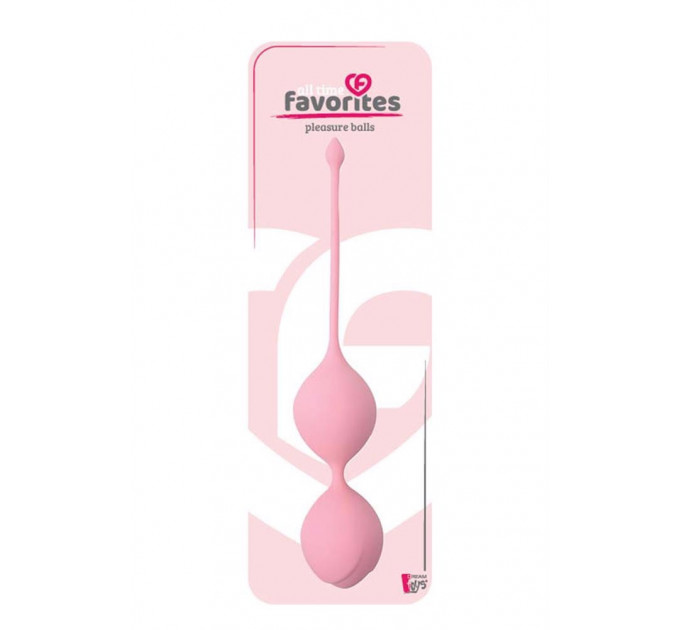 Вагинальные шарики SEE YOU IN BLOOM DUO BALLS 29MM PINK