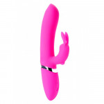 Вибратор-кролик ADELA Pink USB 12 режимов вибрации и 6 пульсаций