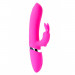 Вибратор-кролик ADELA Pink USB 12 режимов вибрации и 6 пульсаций