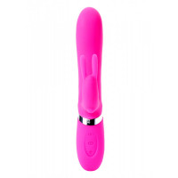Вібратор-кролик ADELA Pink USB 12 режимів вібрації та 6 пульсацій