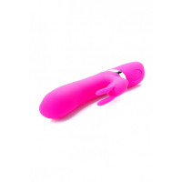 Вібратор-кролик ADELA Pink USB 12 режимів вібрації та 6 пульсацій