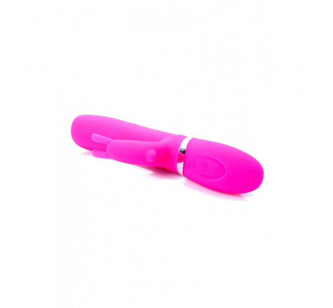 Вибратор-кролик ADELA Pink USB 12 режимов вибрации и 6 пульсаций