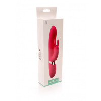 Вібратор-кролик ADELA Pink USB 12 режимів вібрації та 6 пульсацій