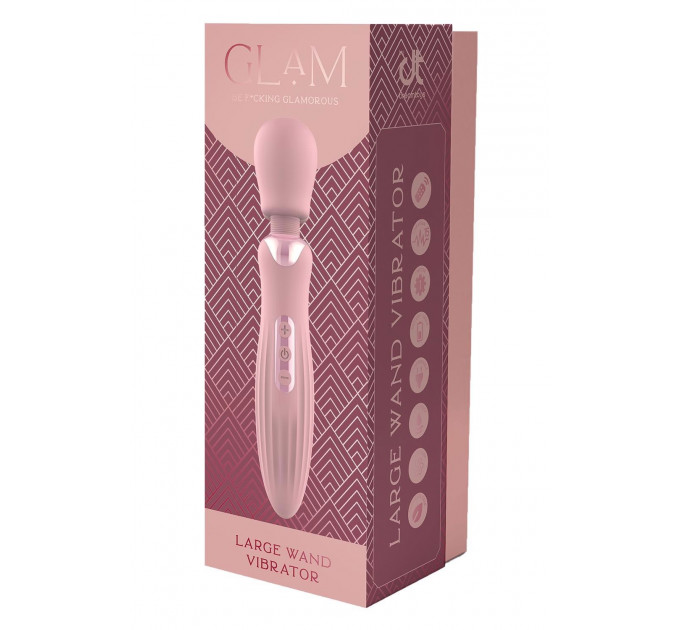 Вибратор микрофон Dream Toys Glam Wand Large, розовый