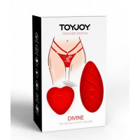 Вібратор в трусики з дистанційним пультом керування Toy Joy, трусики в комплекті