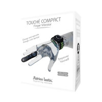 Вибронасадка на палец Adrien Lastic Touche Compact S с проводным пультом, черная