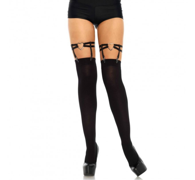 Высокие подвязки Leg Avenue O\S