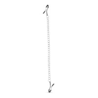 Затискачі на соски DS Fetish Nipple clamps iron L silver 66,2 g