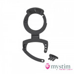 Затискачі на яєчка MYSTIM-EDD TIGHT BALL SQUEEZER, чорний, 4.9 х 2.5 см