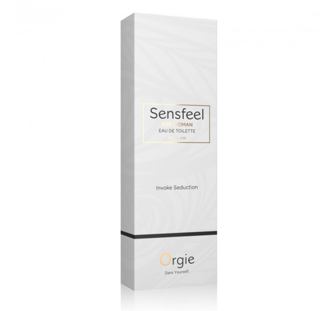 Туалетна вода жіноча SENSFEEL + афродизіак, 10 мл ефективна феромон-технологія Orgie