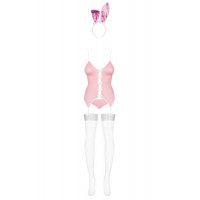 Комплект зайчика рожевий Bunny suit S/M