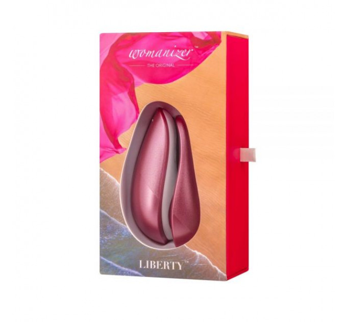 Бесконтактный стимулятор клитора Womanizer Liberty Pink Rose